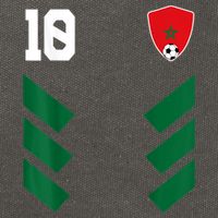 Morocco Soccer Jersey Moroccan Football Shirt Flag Cotton Canvas Backpack