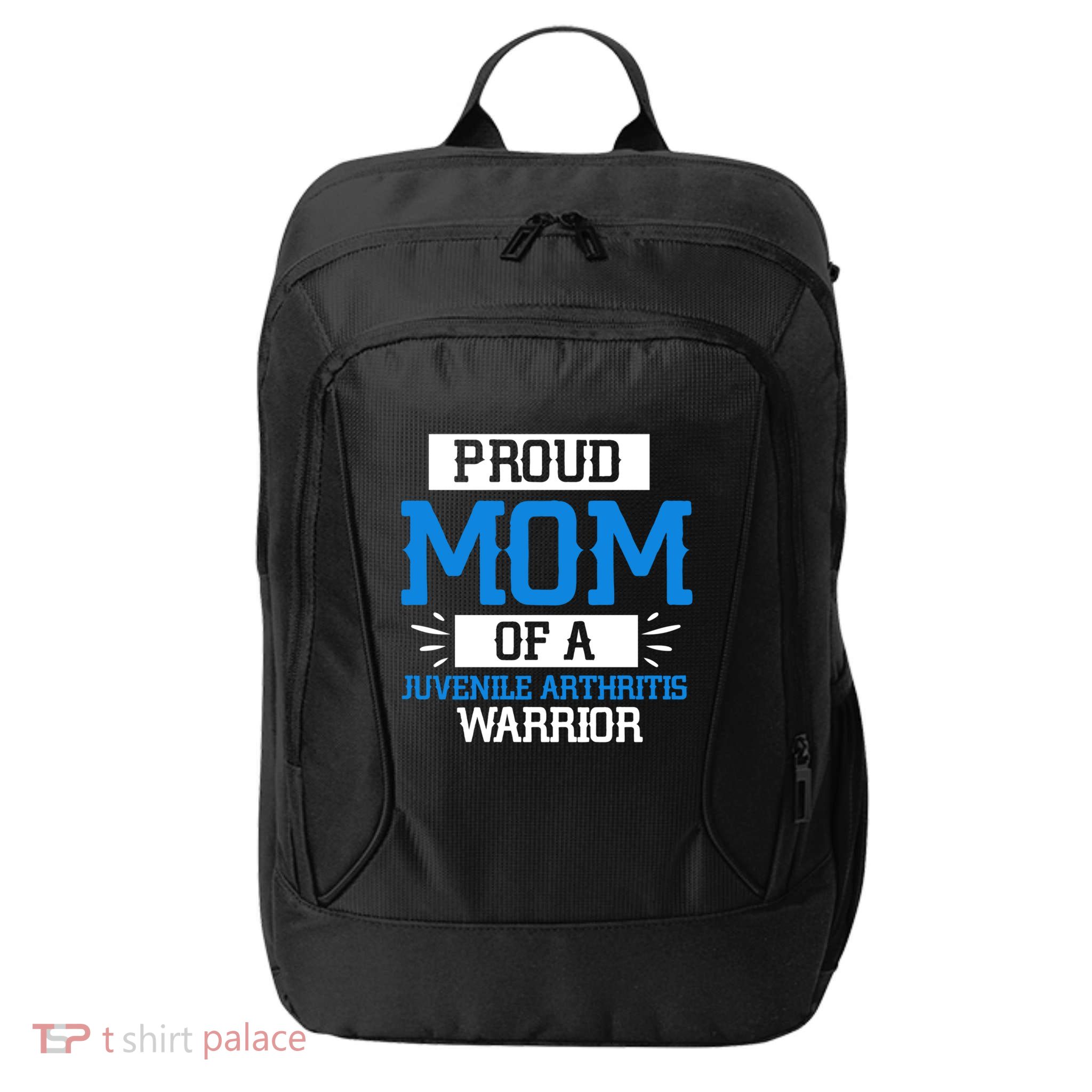 Mom Support Juvenile Arthritis Awareness Appreciation Funny Gift Cool Gift City Backpack