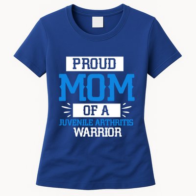 Mom Support Juvenile Arthritis Awareness Appreciation Funny Gift Cool Gift Womens T-Shirt
