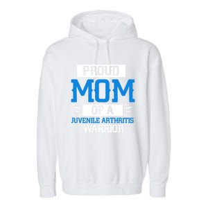 Mom Support Juvenile Arthritis Awareness Appreciation Funny Gift Cool Gift Garment-Dyed Fleece Hoodie