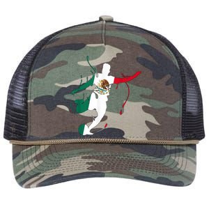 Mexico Soccer Jersey Retro Rope Trucker Hat Cap