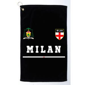 Milan Sportsoccer Jersey Flag Football Italy Platinum Collection Golf Towel