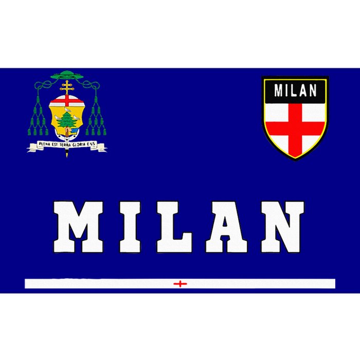 Milan Sportsoccer Jersey Flag Football Italy Bumper Sticker