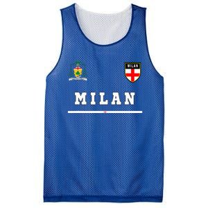 Milan Sportsoccer Jersey Flag Football Italy Mesh Reversible Basketball Jersey Tank