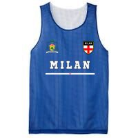 Milan Sportsoccer Jersey Flag Football Italy Mesh Reversible Basketball Jersey Tank