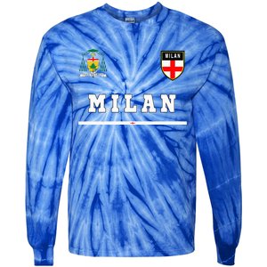 Milan Sportsoccer Jersey Flag Football Italy Tie-Dye Long Sleeve Shirt