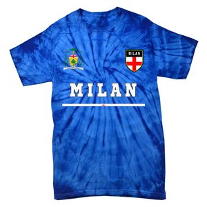 Milan Sportsoccer Jersey Flag Football Italy Tie-Dye T-Shirt