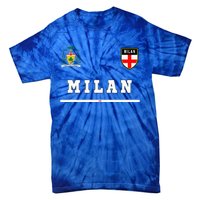 Milan Sportsoccer Jersey Flag Football Italy Tie-Dye T-Shirt