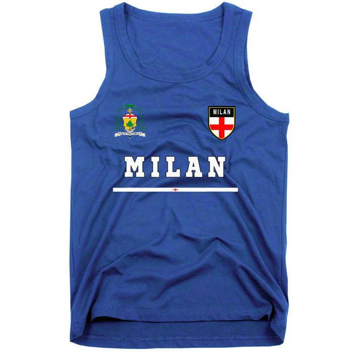 Milan Sportsoccer Jersey Flag Football Italy Tank Top