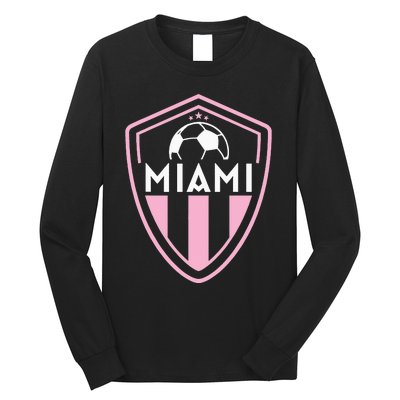 MIAMI Soccer Jersey Original Badge Long Sleeve Shirt