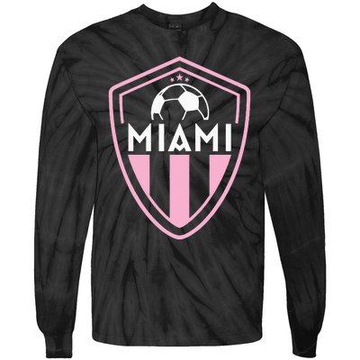 MIAMI Soccer Jersey Original Badge Tie-Dye Long Sleeve Shirt