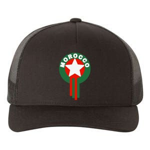 Morocco Soccer Jersey Gift Morocco Football Fans Yupoong Adult 5-Panel Trucker Hat