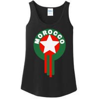 Morocco Soccer Jersey Gift Morocco Football Fans Ladies Essential Tank