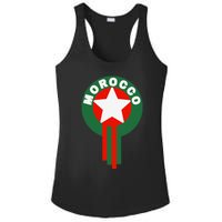 Morocco Soccer Jersey Gift Morocco Football Fans Ladies PosiCharge Competitor Racerback Tank