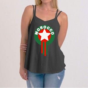 Morocco Soccer Jersey Gift Morocco Football Fans Women's Strappy Tank