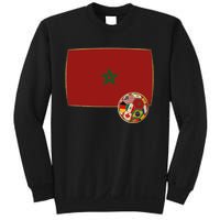 Morocco Soccer Jersey Morocco Flag Sweatshirt