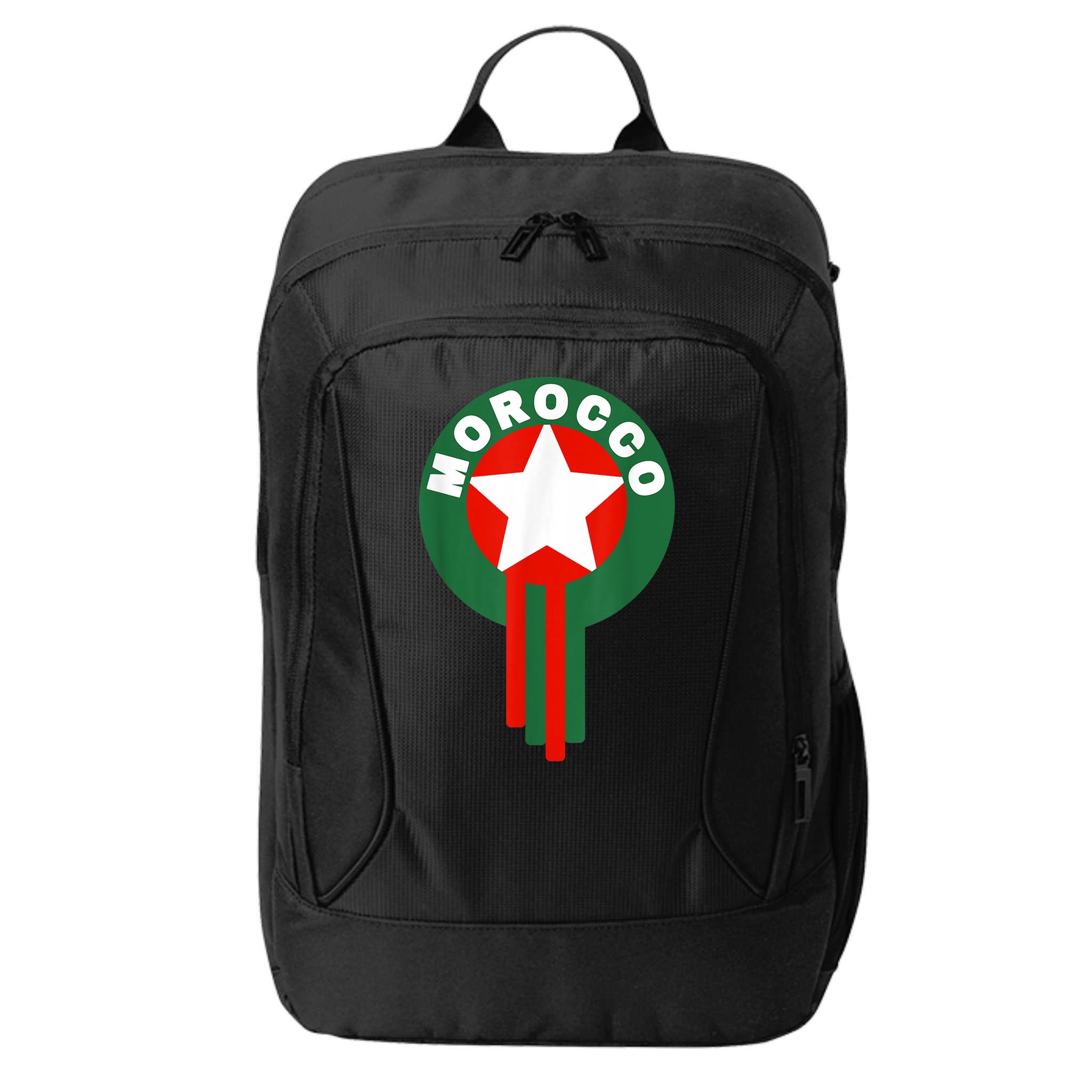 Morocco Soccer Jersey Gift Morocco Football Fans   City Backpack