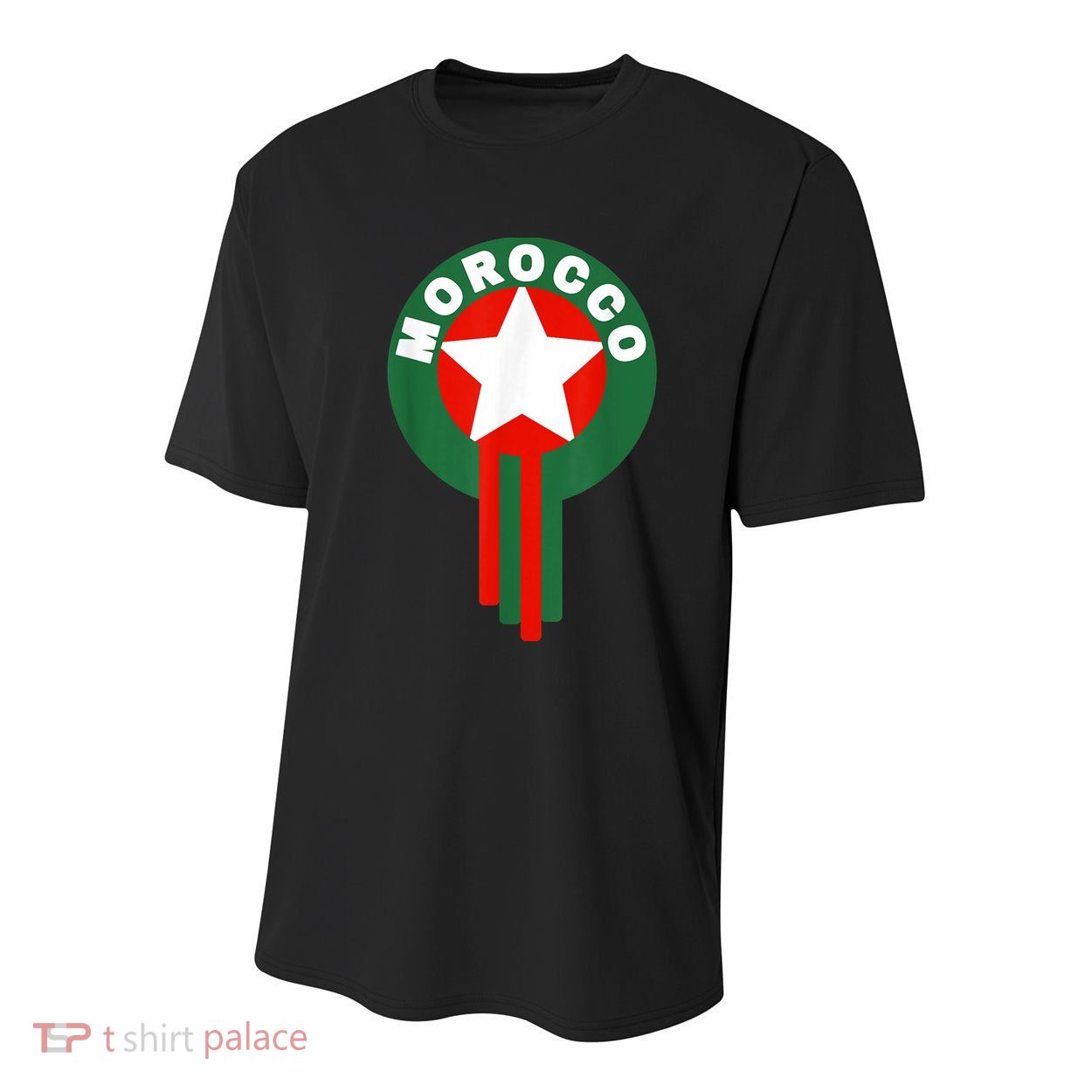 Morocco Soccer Jersey Gift Morocco Football Fans   Youth Performance Sprint T-Shirt