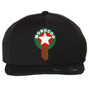 Morocco Soccer Jersey Gift Morocco Football Fans   Wool Snapback Cap