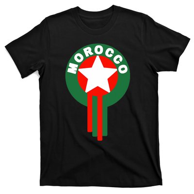 Morocco Soccer Jersey Morocco Football Fans  T-Shirt