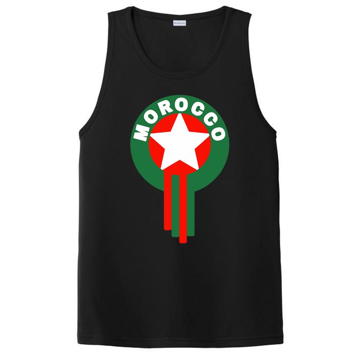 Morocco Soccer Jersey Morocco Football Fans  PosiCharge Competitor Tank