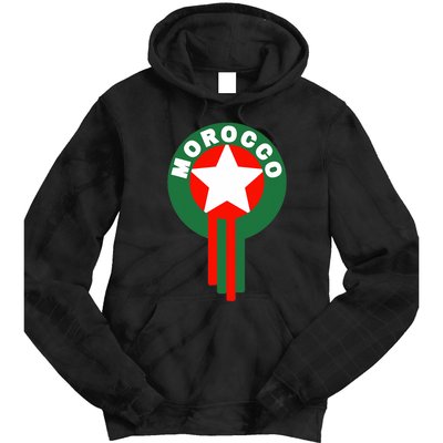 Morocco Soccer Jersey Morocco Football Fans  Tie Dye Hoodie