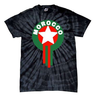 Morocco Soccer Jersey Morocco Football Fans  Tie-Dye T-Shirt