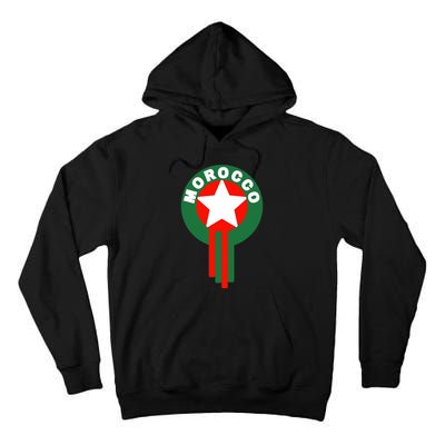 Morocco Soccer Jersey Morocco Football Fans  Tall Hoodie