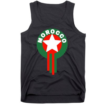 Morocco Soccer Jersey Morocco Football Fans  Tank Top