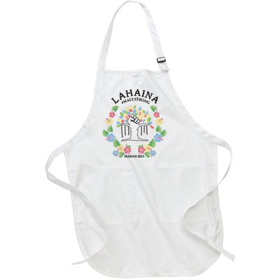 Maui Strong Lahaina Banyan Tree Pray For Maui Full-Length Apron With Pockets