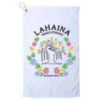 Maui Strong Lahaina Banyan Tree Pray For Maui Platinum Collection Golf Towel