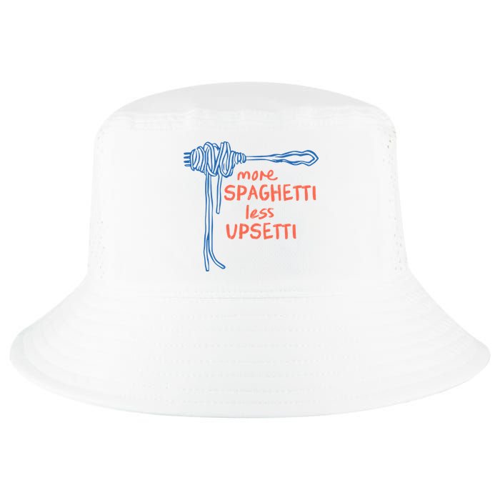 More Spaghetti Less Upsetti Cool Comfort Performance Bucket Hat