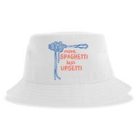 More Spaghetti Less Upsetti Sustainable Bucket Hat