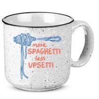 More Spaghetti Less Upsetti 15oz Campfire Ceramic Mug