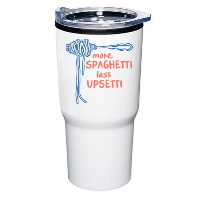 More Spaghetti Less Upsetti Tumbler
