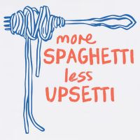 More Spaghetti Less Upsetti Golf Towel
