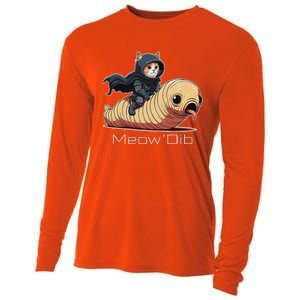 Meowdib Sand Land Cat Sandworm Cooling Performance Long Sleeve Crew