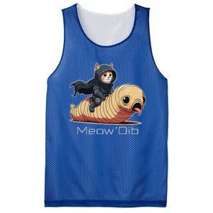 Meowdib Sand Land Cat Sandworm Mesh Reversible Basketball Jersey Tank