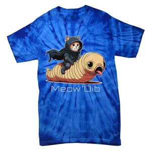 Meowdib Sand Land Cat Sandworm Tie-Dye T-Shirt