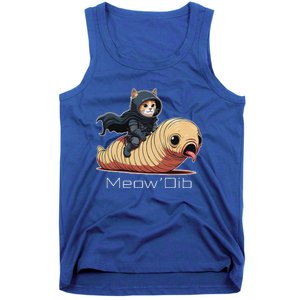 Meowdib Sand Land Cat Sandworm Tank Top