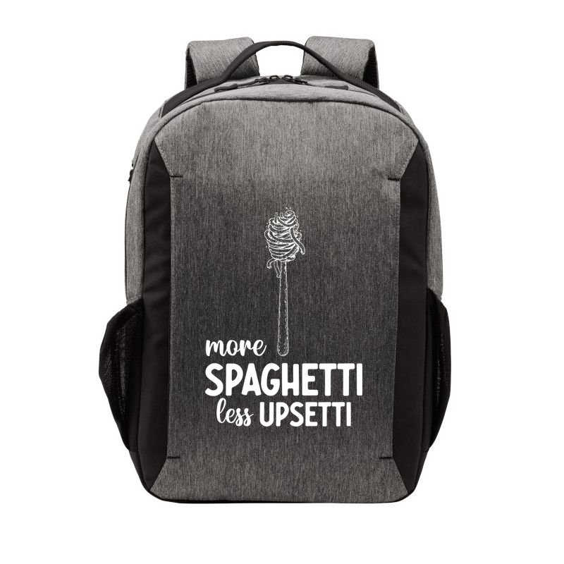 More Spaghetti Less Upsetti Vector Backpack