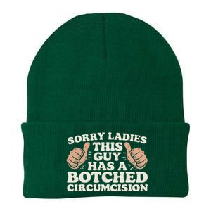 Meme Sorry Ladies This Guy Has A Botched Circumcision Knit Cap Winter Beanie