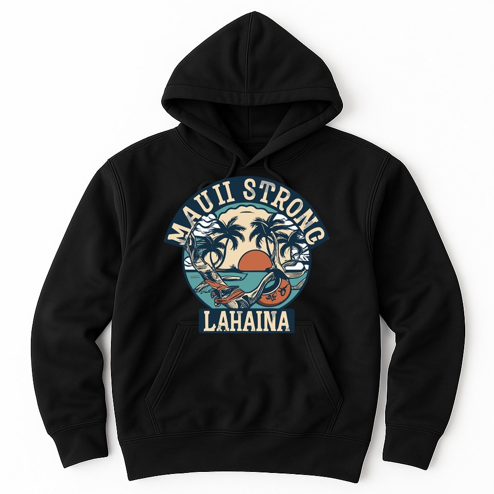 Maui Strong Lahaina Banyan Tree Hoodie
