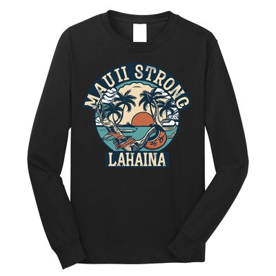 Maui Strong Lahaina Banyan Tree Long Sleeve Shirt