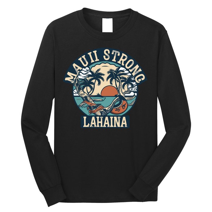 Maui Strong Lahaina Banyan Tree Long Sleeve Shirt