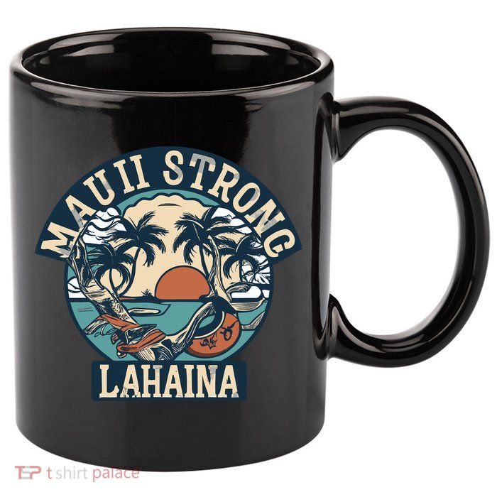 Maui Strong Lahaina Banyan Tree 11oz C Handle Ceramic Mug