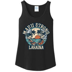 Maui Strong Lahaina Banyan Tree Ladies Essential Tank