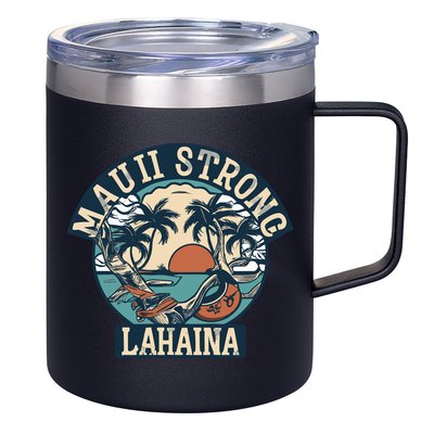 Maui Strong Lahaina Banyan Tree 12oz Stainless Steel Coffee Mug