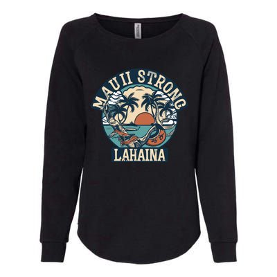 Maui Strong Lahaina Banyan Tree Womens California Wash Sweatshirt