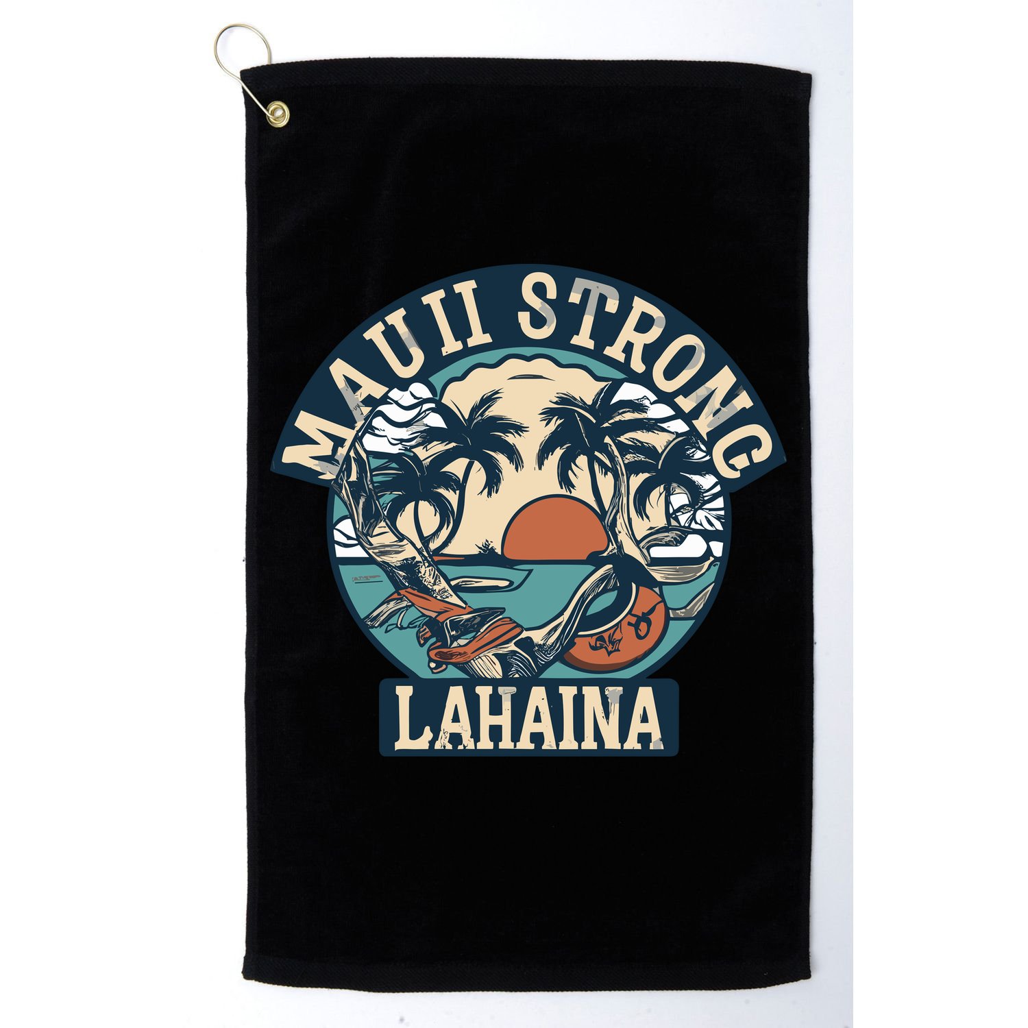 Maui Strong Lahaina Banyan Tree Golf Towel